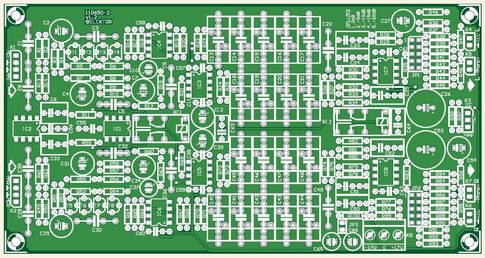 Печатная плата винил-корректора