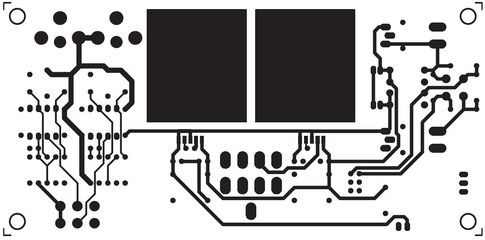 Печатная плата усилителя